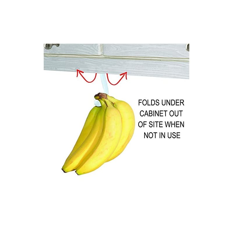 Hook Hanger Under Cabinet Hook Ripens s with Less Bruises Hang Other Lightweight Kitchen Items Folds Up Out of Sight When Not in Use Premium Edition