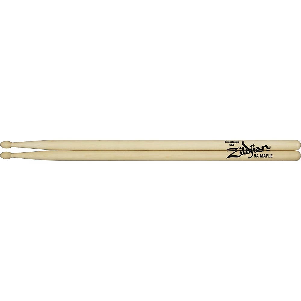Zildjian Maple Drumsticks 6-Pack 5A Wood Tip