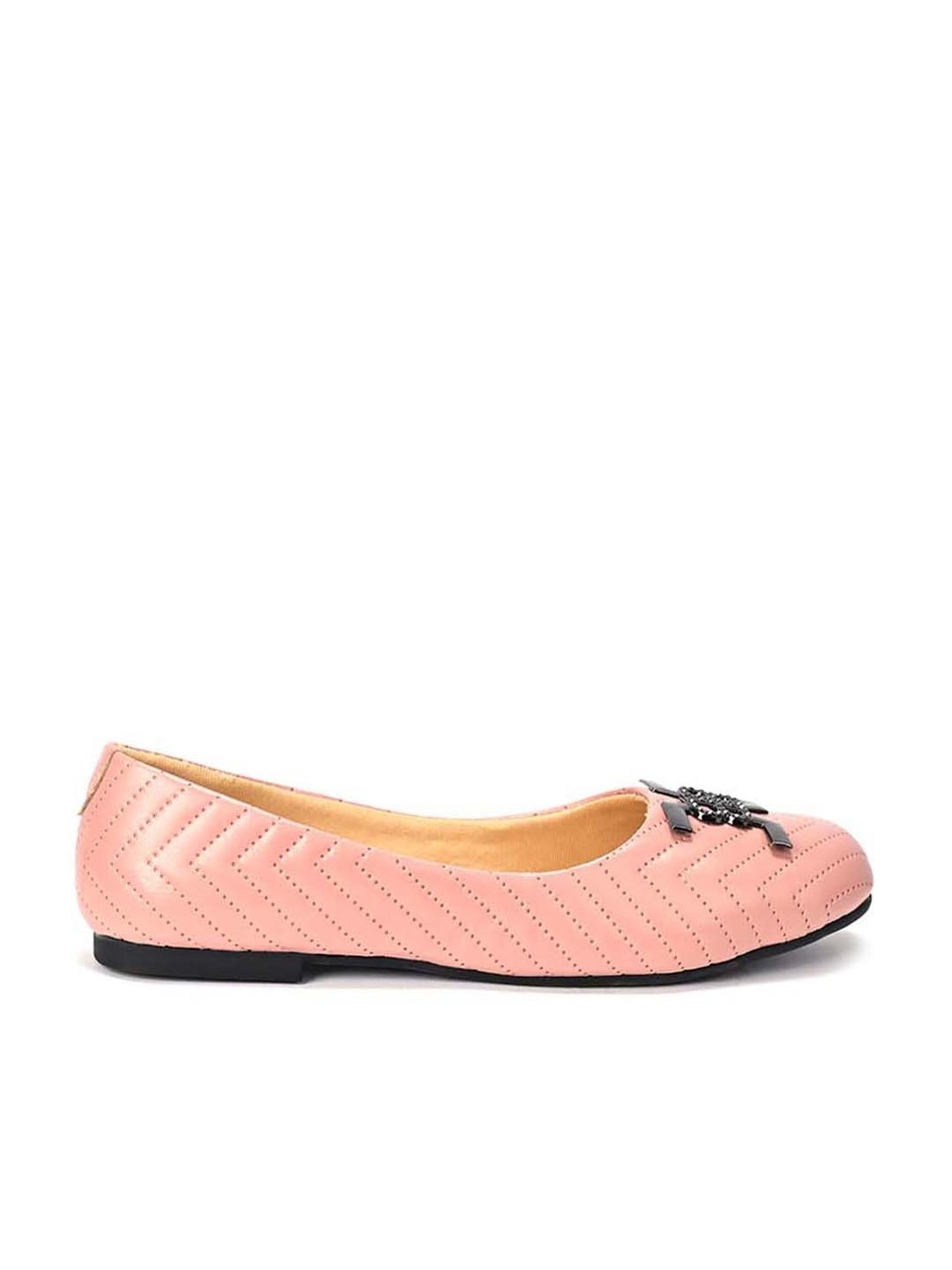 Scentra Women's Nude Flat Ballets