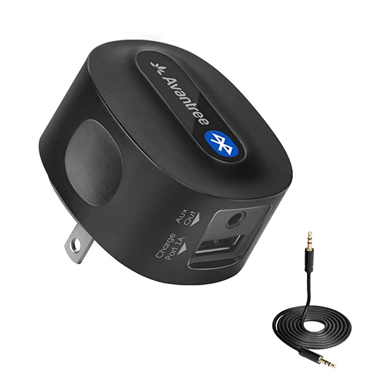 Roxa Plus aptX Low Latency Bluetooth Receiver for Home Stereo System Speakers Compatible wtih AV Receiver 35mm AUX RCA Wireless Audio Music Adapter