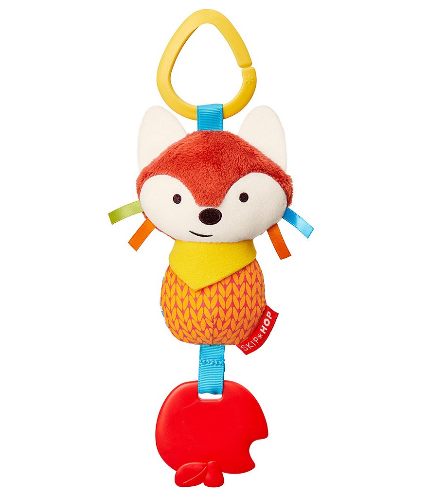 Skip Hop Bandana Buddies Chime & Teethe Toy - Fox