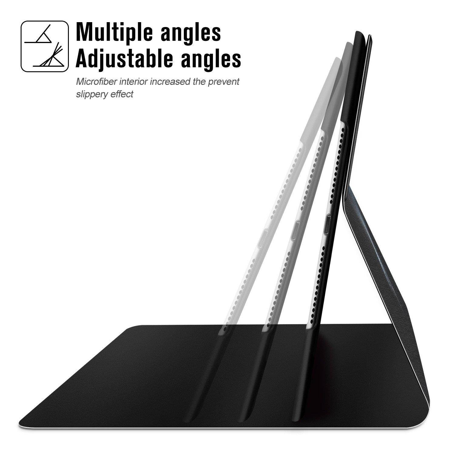 Ayotu iPad 2018/2017 9.7 inch Case,Slim Stand Smart Colorful Cover with Auto Wake and Sleep Smart Protective Cover for iPad 2018/2017 9.7-inch Model-The Carp