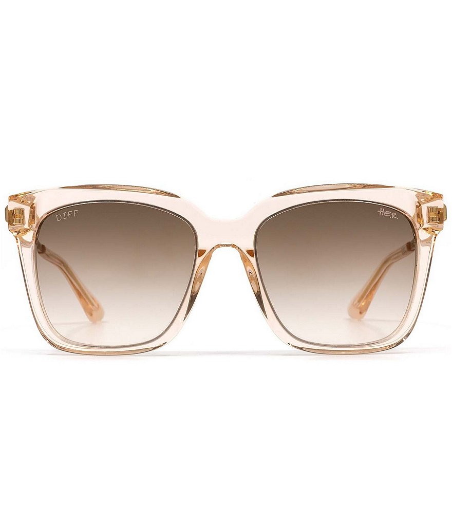 DIFF Eyewear The Bella Ginger 54mm Sunglasses