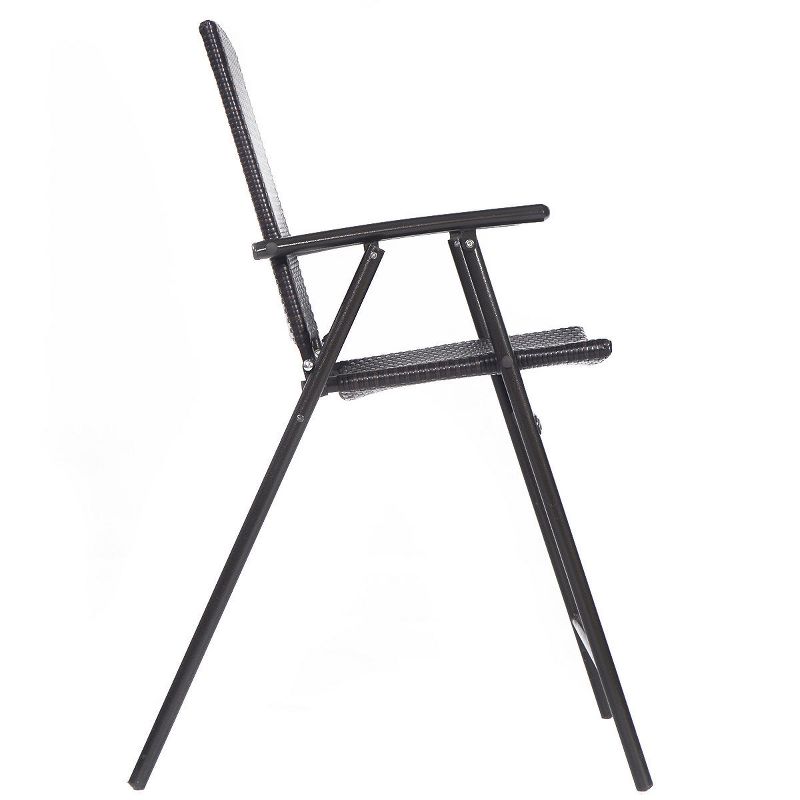 Ladder Barstool Seat Black - Riverstone Furniture Collection