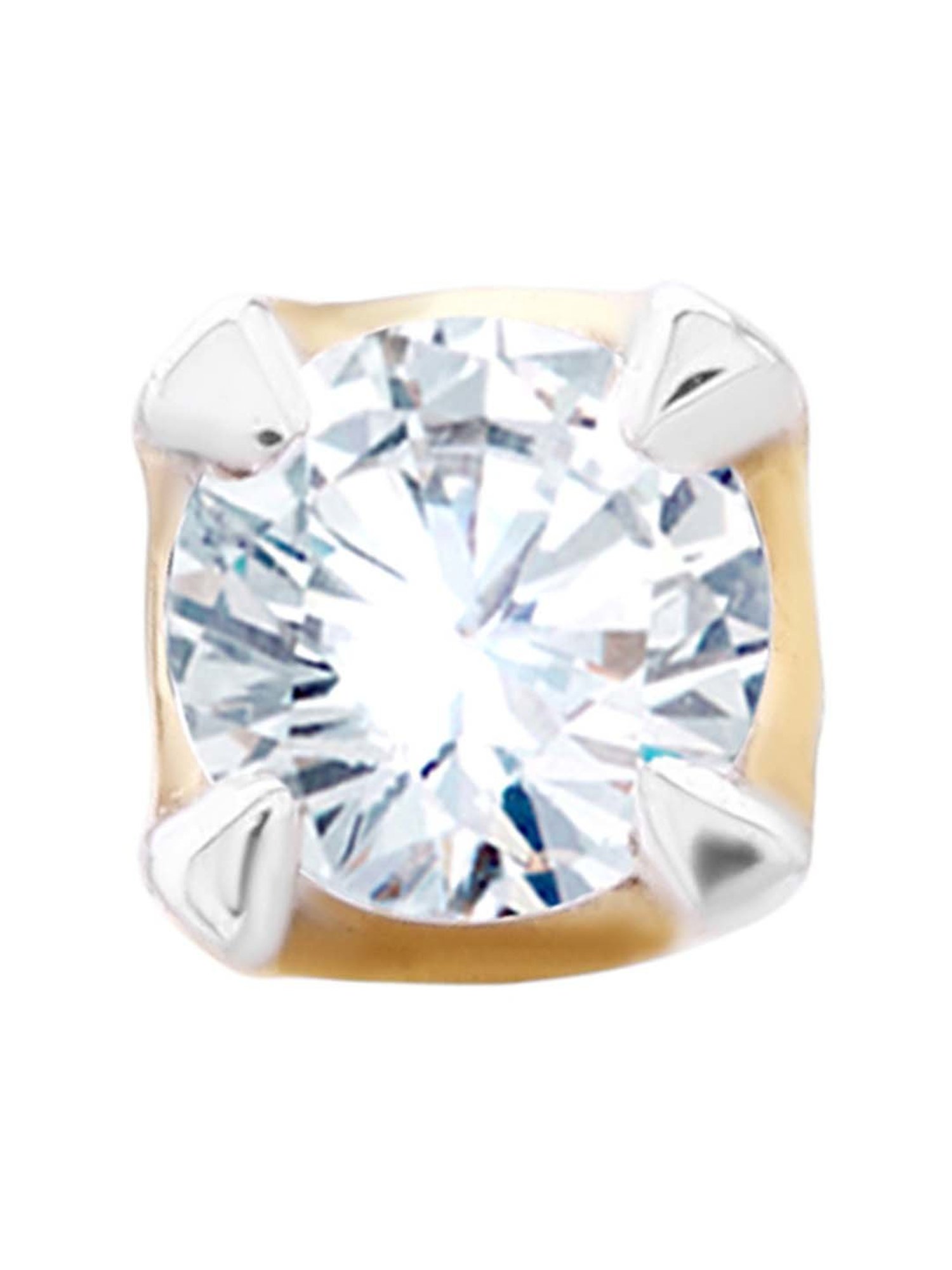 Malabar Gold and Diamonds 18 kt Gold & Diamond Nosepin