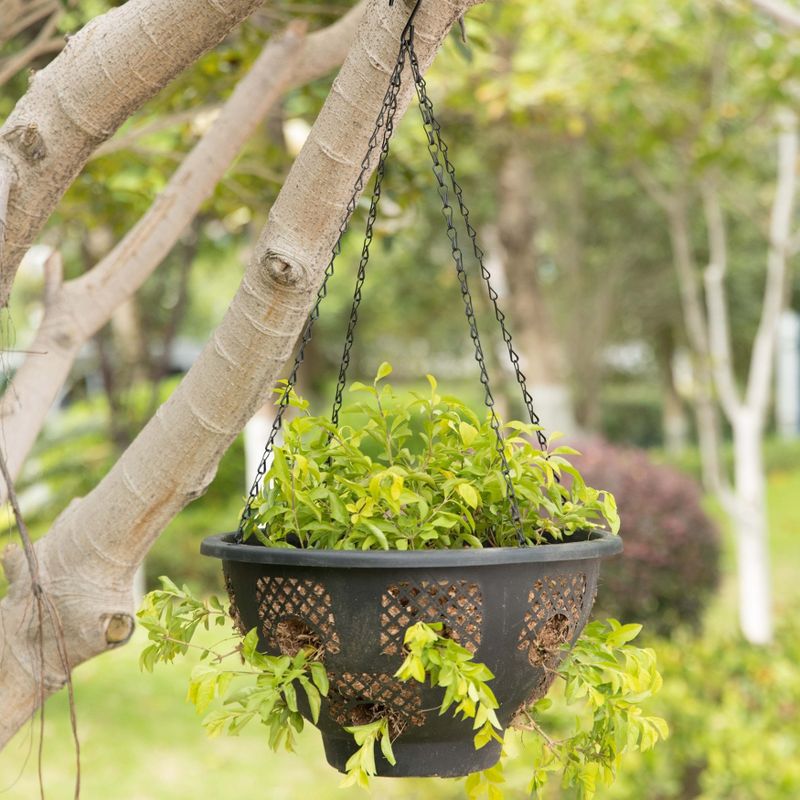 Gardenised Lace Hanging Flower Planter