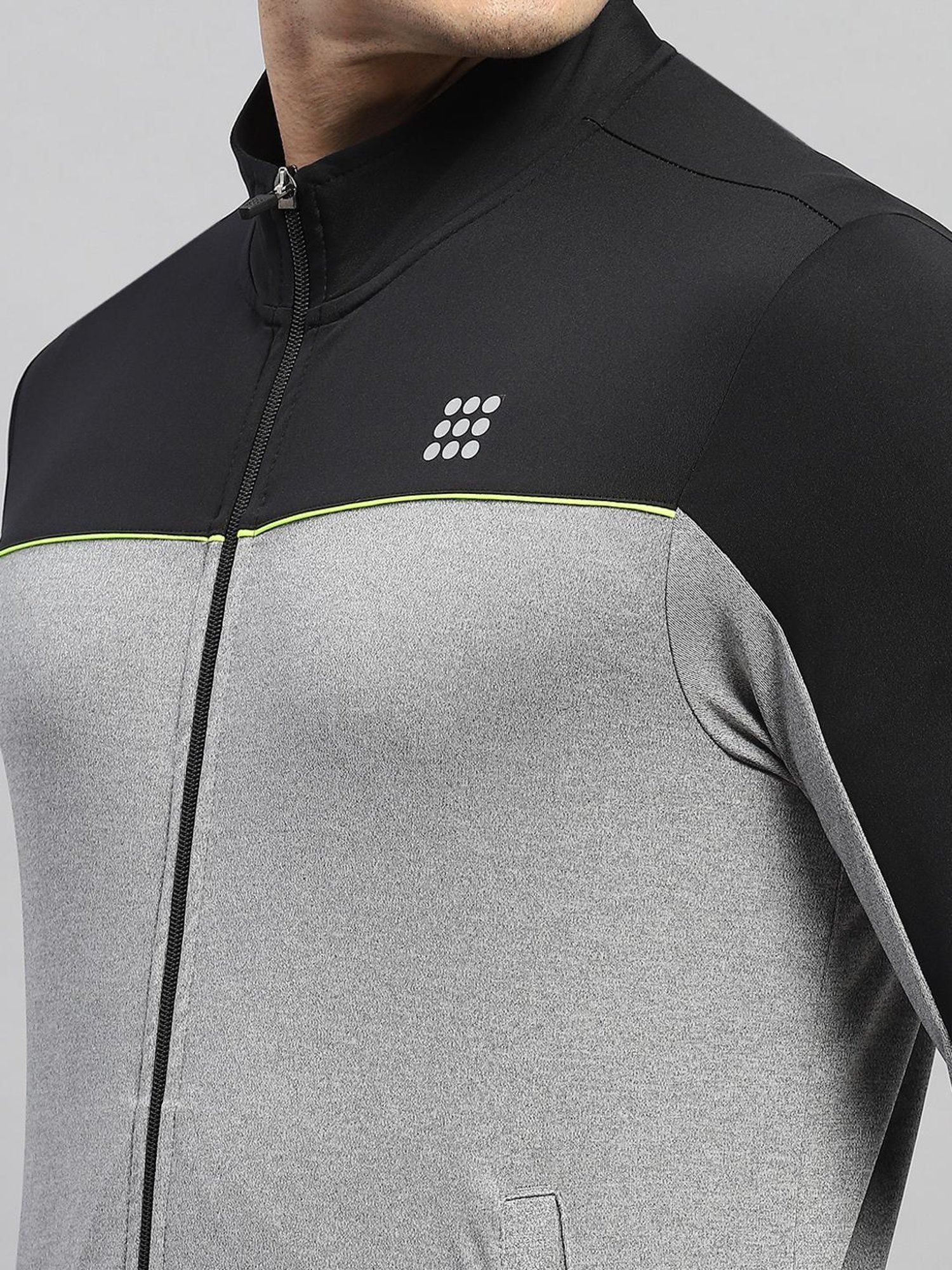 Rock.it Grey Melange Regular Fit Tracksuit