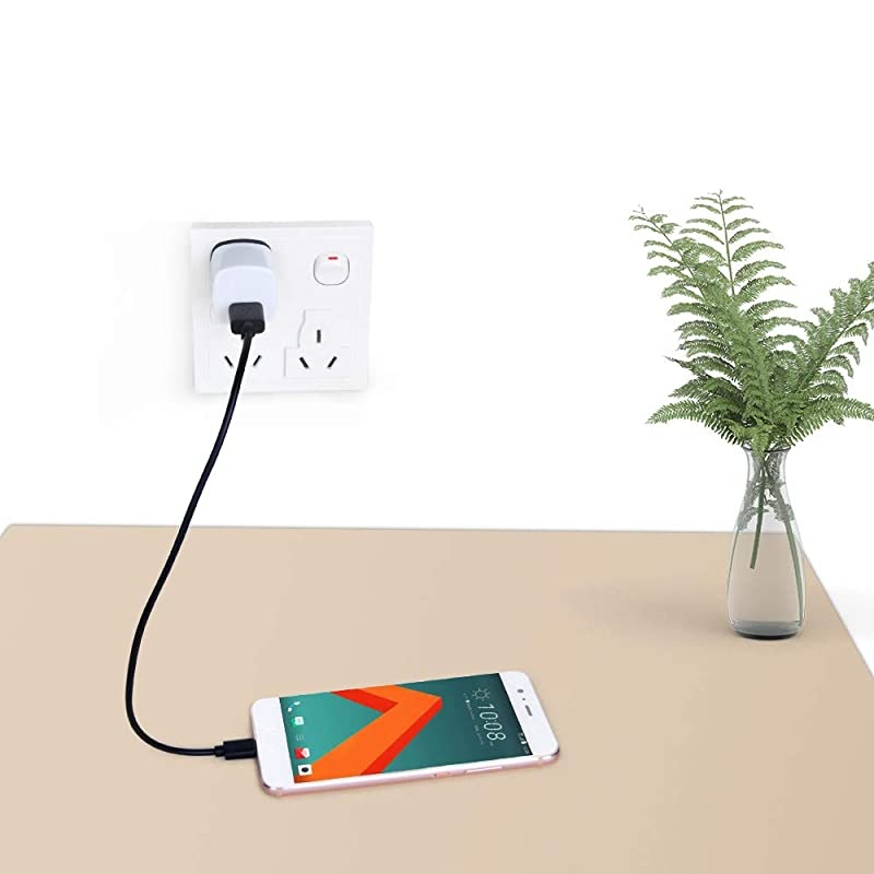USB Wall Plug,  5 Pack 1Amp 5V One Port USB Power Adapter Wall Chargers Block Cube Box Compatible Phone 11 X 8 7 6S 6 Plus,Samsung Galaxy A21 S20 S10 S9 S8 Note 10 9 8 S7,G8 G6, OnePlus 8