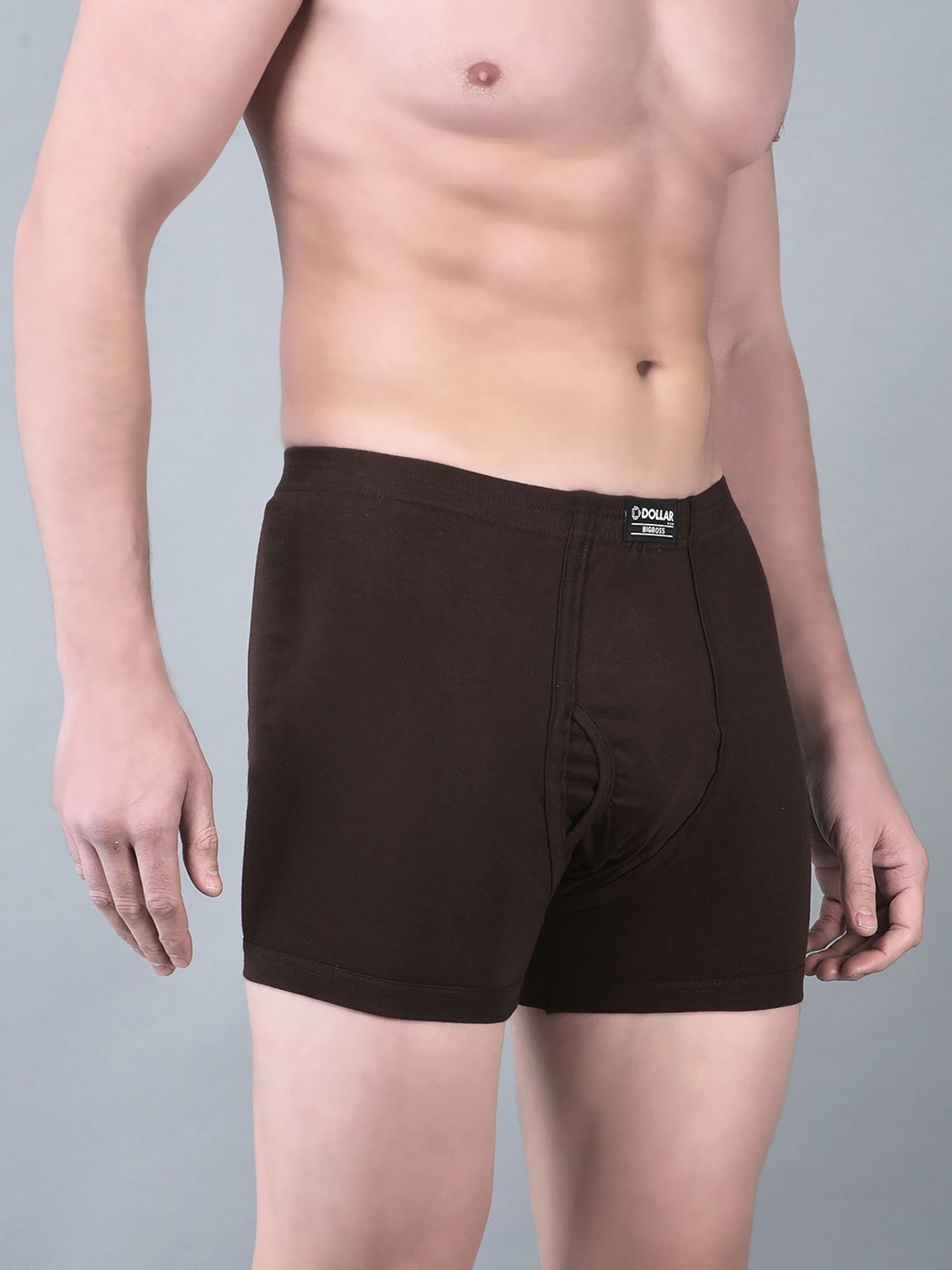 Dollar Bigboss Assorted Cotton Regular Fit Trunks - Pack Of 3