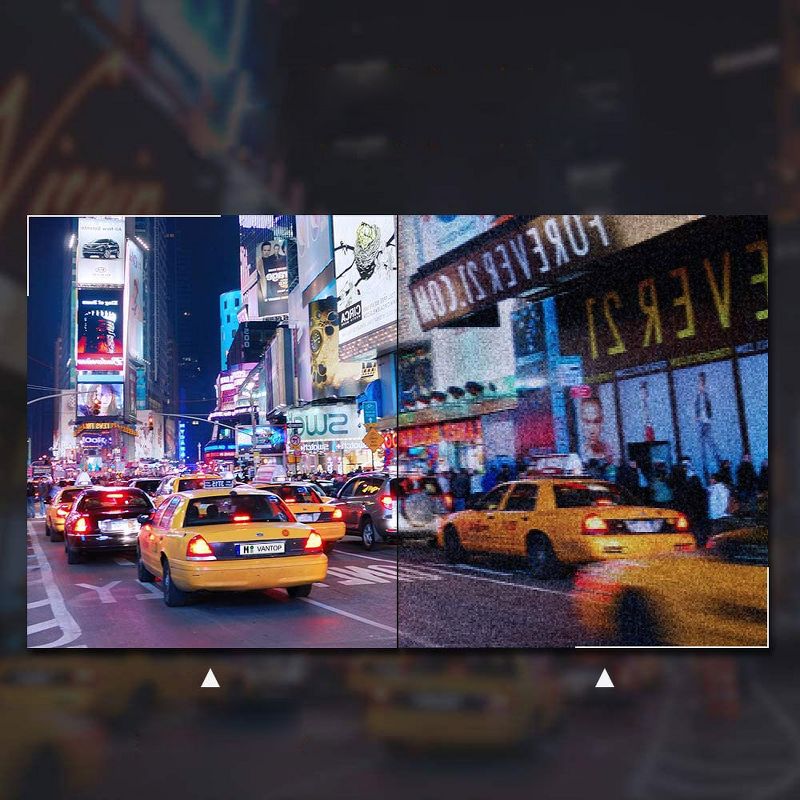 VanTop H612 12" 2.5K Mirror Dash Cam with Voice Control, GPS Tracking, IPS Full Touch Screen Rear View Camera, Parking Monitor