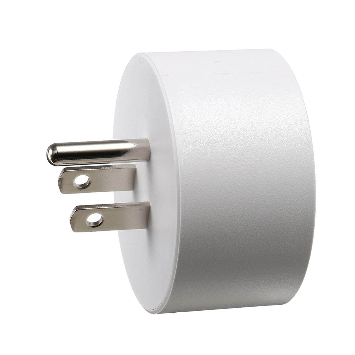 50-60Hz Smart Wi-Fi Mini Outlet Plug Switch Works With Echo Alexa Remote Control -