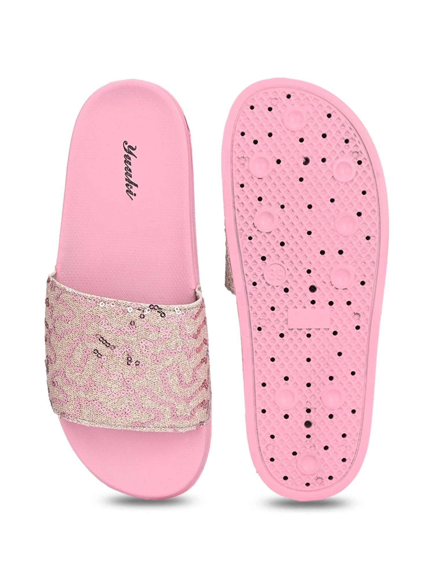 Yuuki Women's Pink Slides