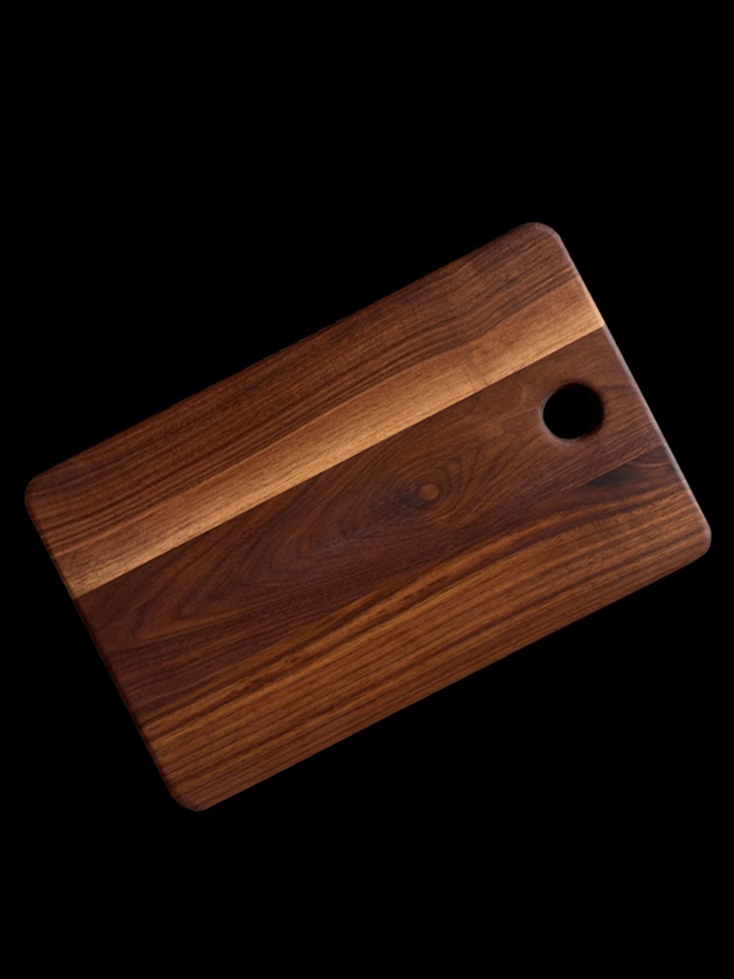 ICRAFT Chef Brown Walnut Wood Chopping Board - Set of 1