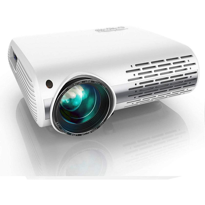 Yaber Y30 Native 1080P Projector 7200L Full HD Video Projector 1920 x 1080, &plusmn;50&deg; 4D Keystone Correction Support 4k & Zoom, LCD LED Home Theater Projector Compatible with Phone,PC,TV Box,PS4