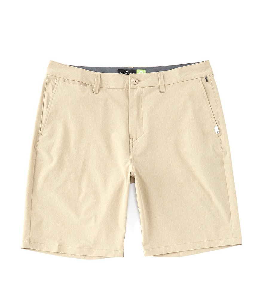 Quiksilver Union Heather Amphibian 20#double; Outseam REPREVE&reg; Recycled Materials Hybrid Shorts