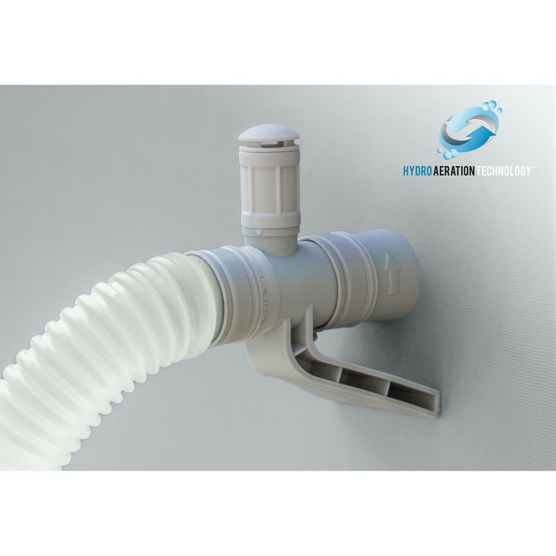 Intex 26723EH 15ft x 42in Prism Frame Above Ground Swimming Pool Set with Debris Cover, Ladder, and 120V 1,000 GPH Cartridge Filter Pump