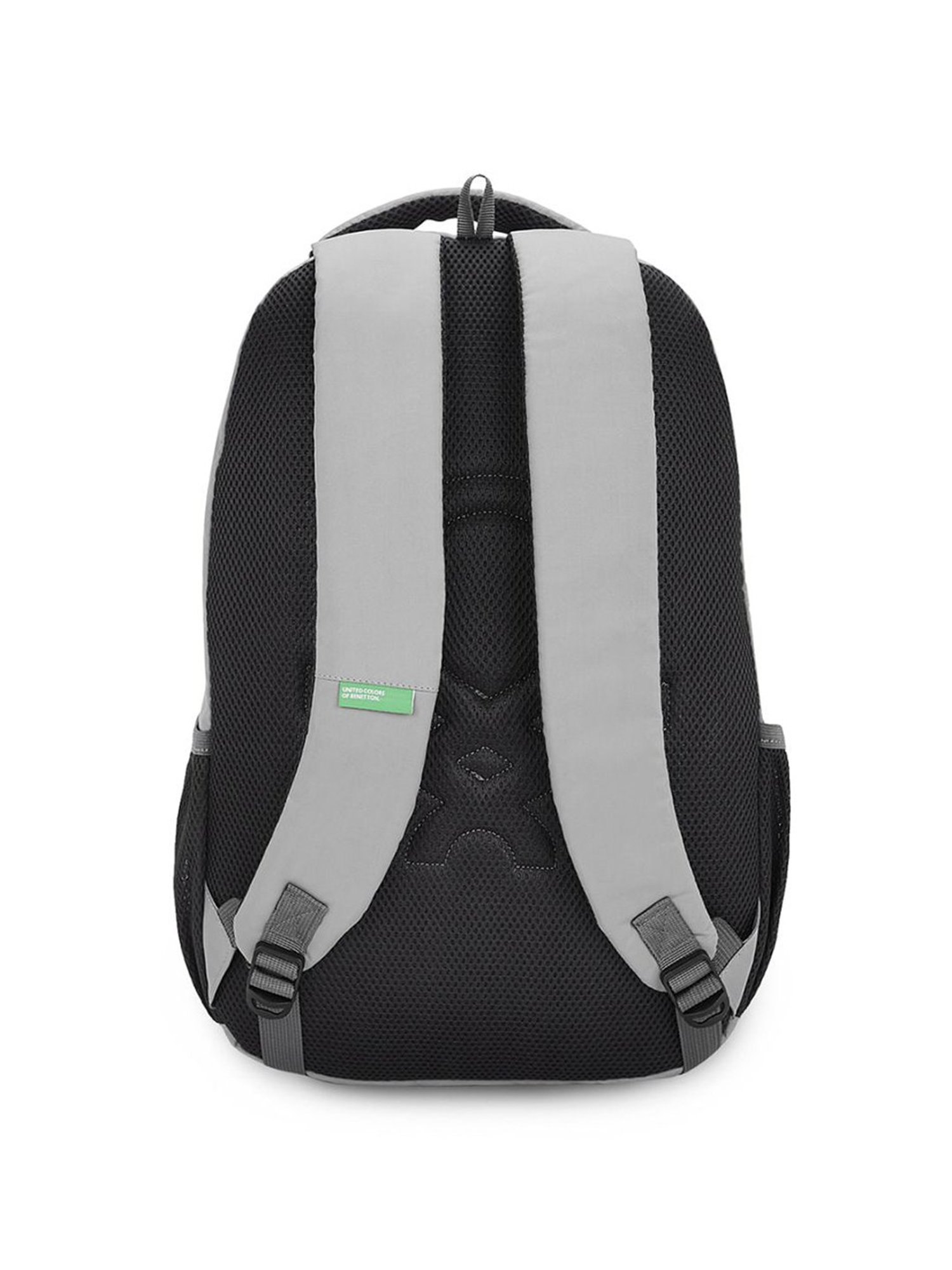 United Colors of Benetton Noble 23 Ltrs Grey Medium Laptop Backpack