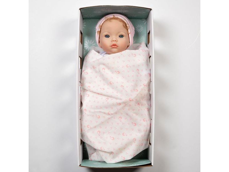 Paradise Galleries Realistic Newborn Doll - Forever Yours Golden, 7-Piece Reborn Doll Gift Set with Magnetic Pacifier