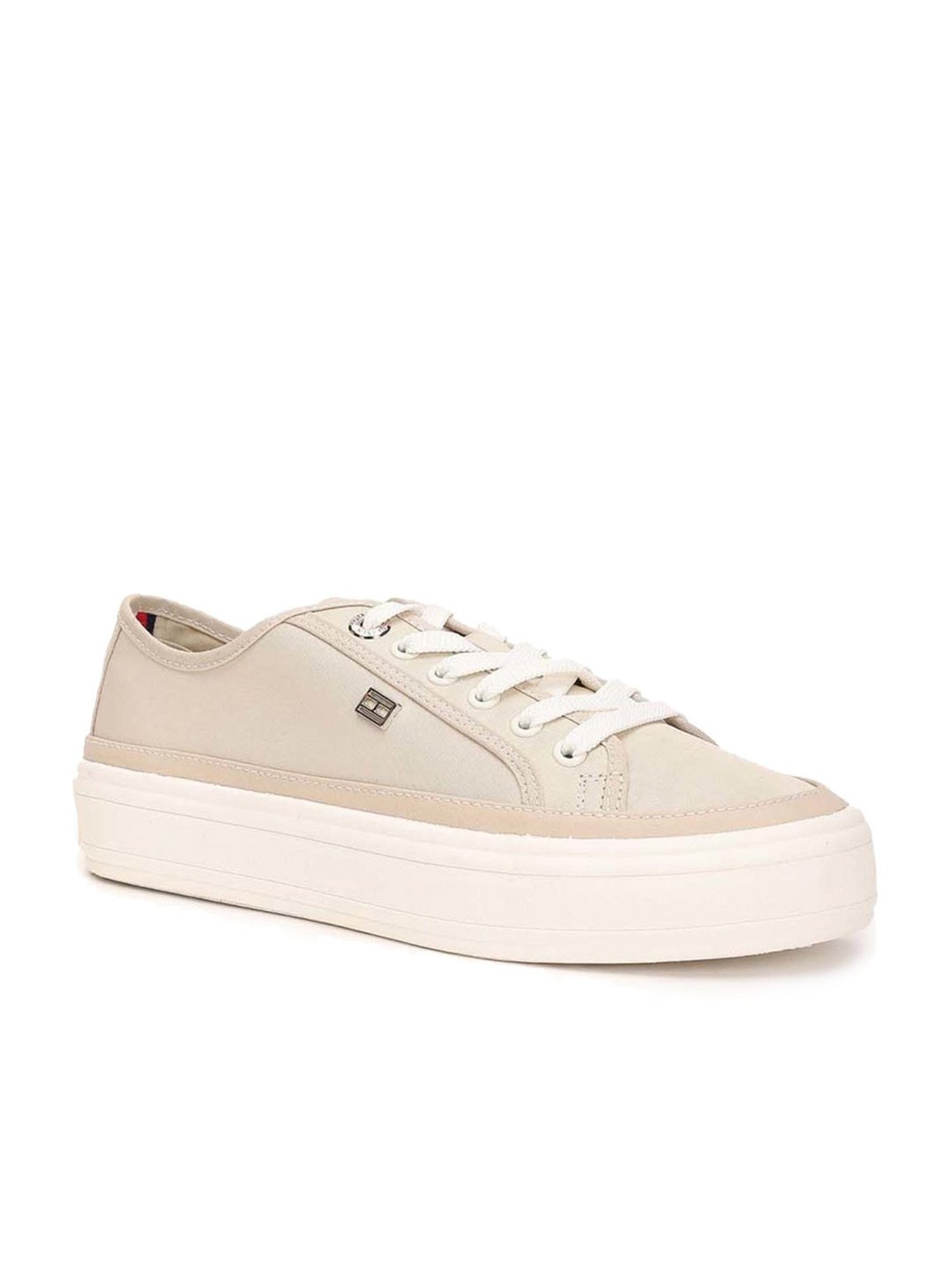 Tommy Hilfiger Women's Khaki Casual Sneakers