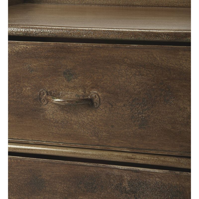 Cameron Industrial Chic Side Table Bronze - Butler Specialty