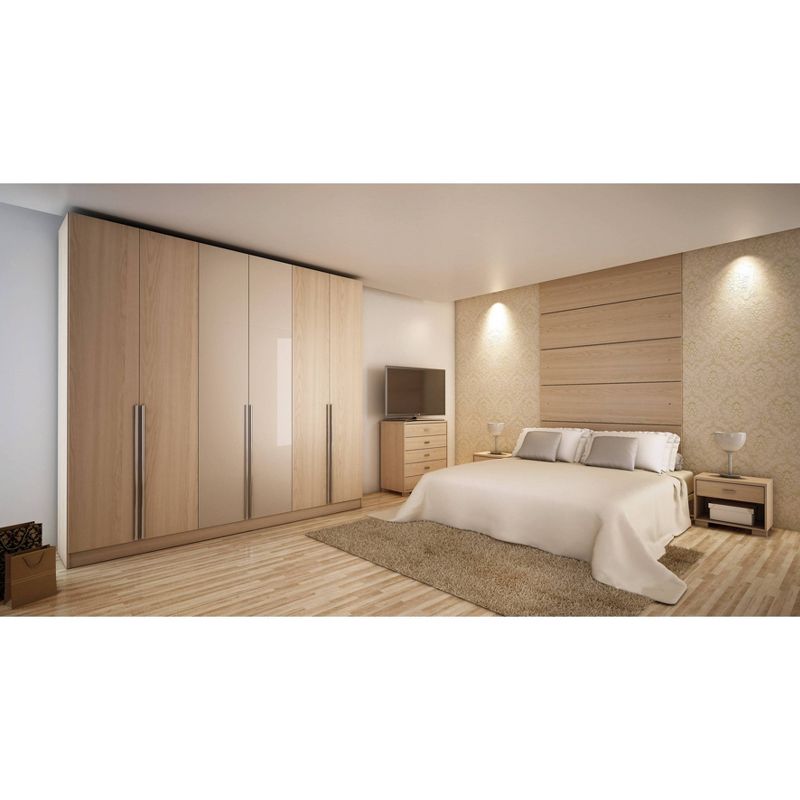 Home Basics Over the Door Metal Closet Rod, Silver