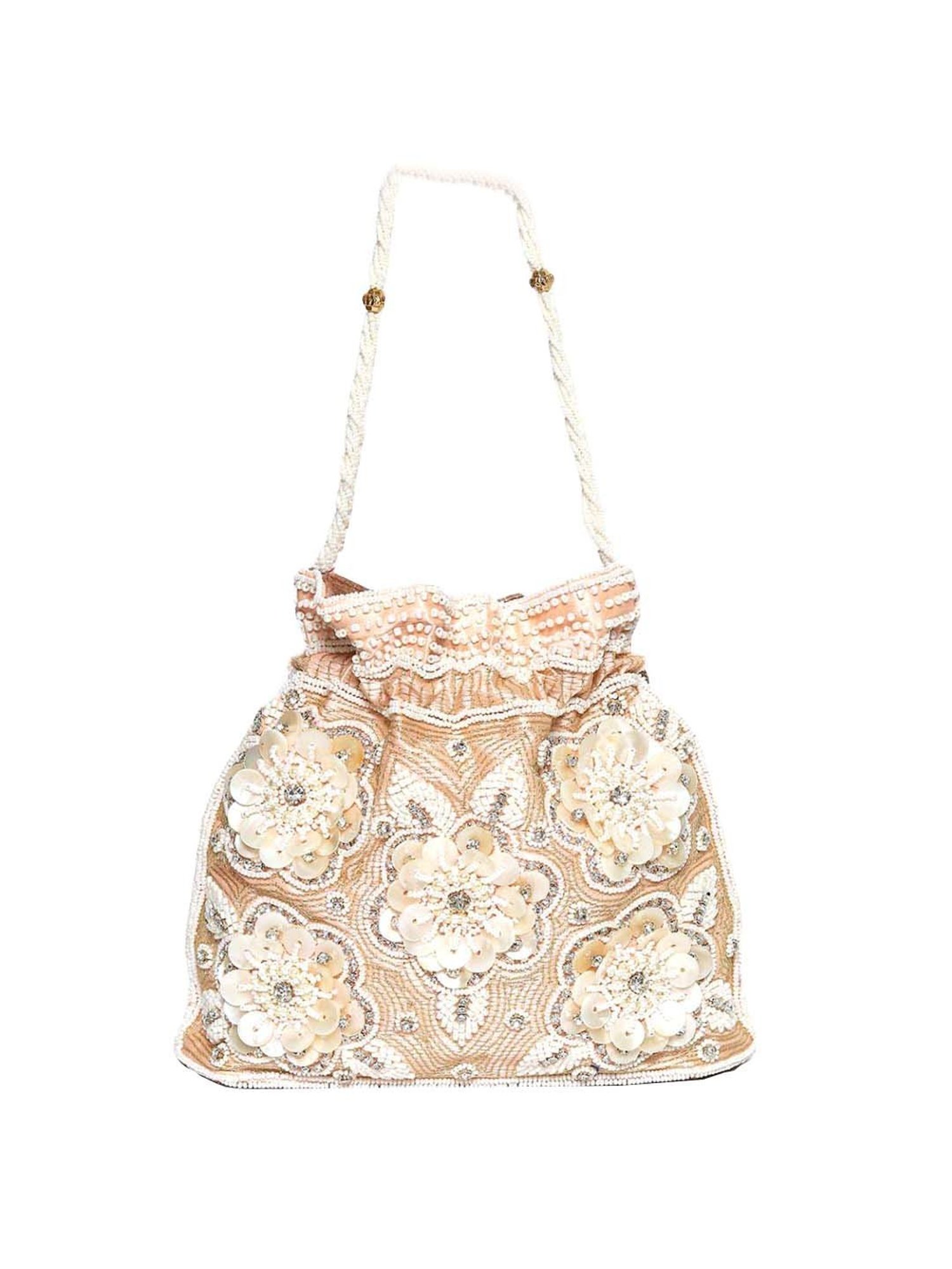 Call It Spring Silver Embellished Potli