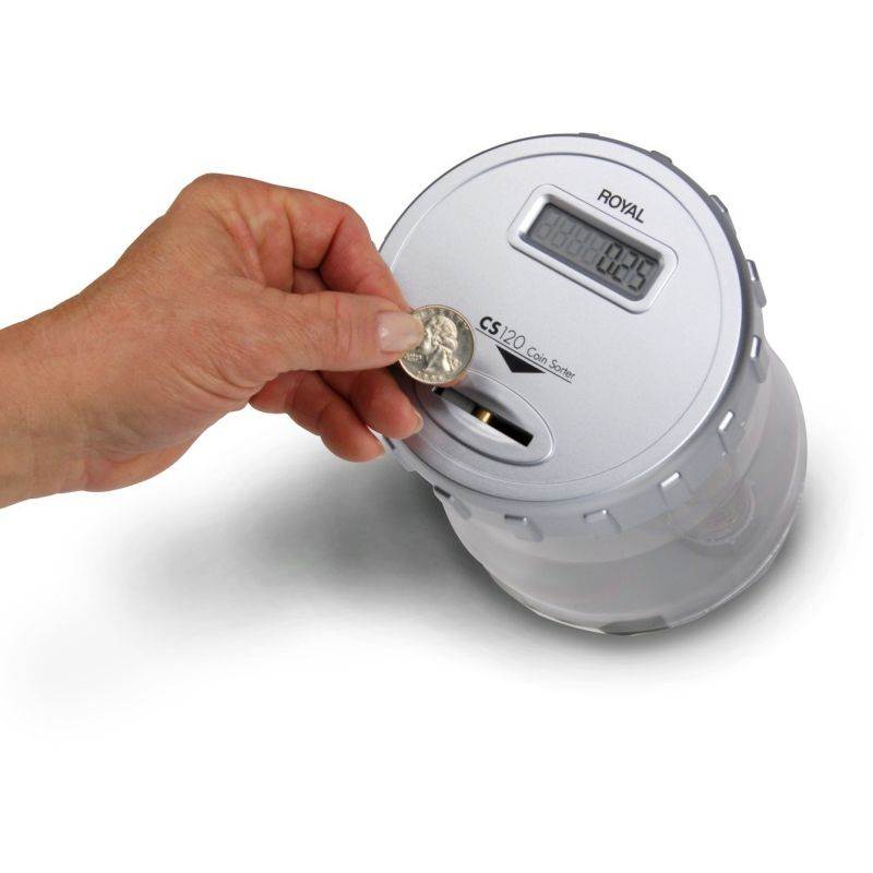 Royal Cs120 Coinsorter Rosegld