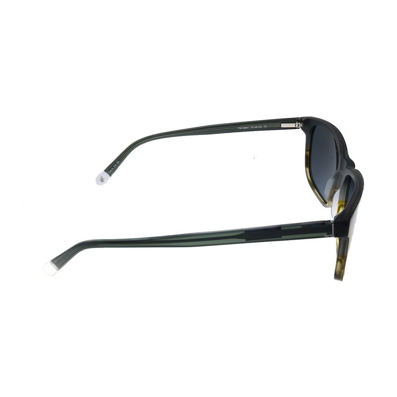 Original Penguin The Cash GR Unisex Rectangle Polarized Sunglasses Matte Mirage Grey 57mm