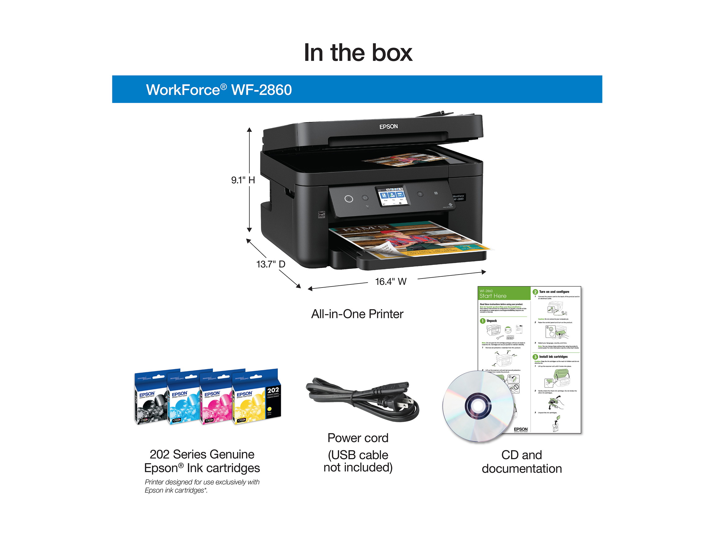 HP ENVY 6055e All-in-One Printer w/ 6 Months Free Ink through HP Plus