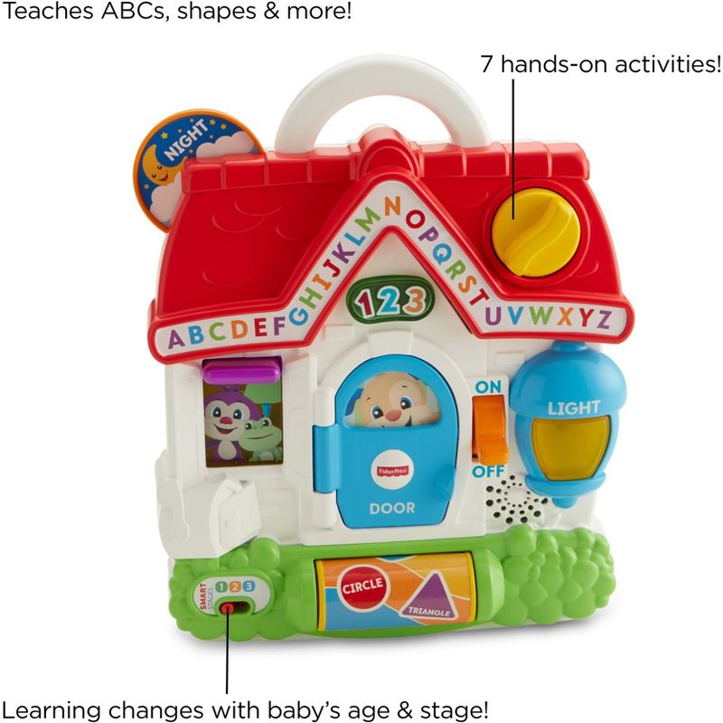 Fisher-Price Laugh and Learn Puppy's Busy Activity Home