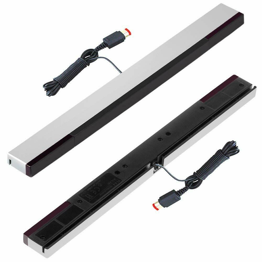 Wired Infrared Ultra Sensor Bar Extended Play Range for  Wii Control
