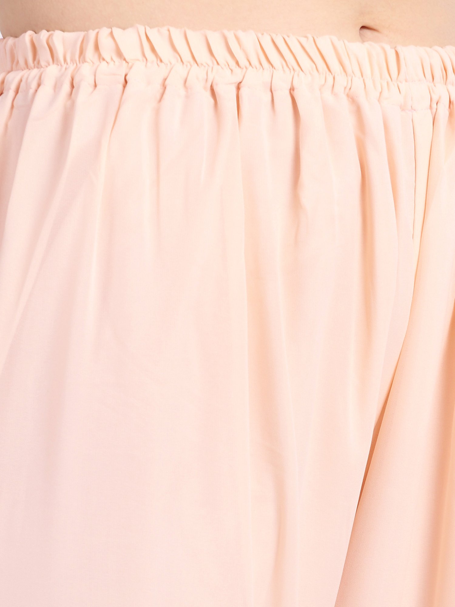 Stylee LIFESTYLE Peach Embroidered Unstitched Dress Material