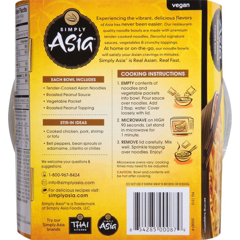 Simply Asia Roasted Peanut Bowl 8.5oz