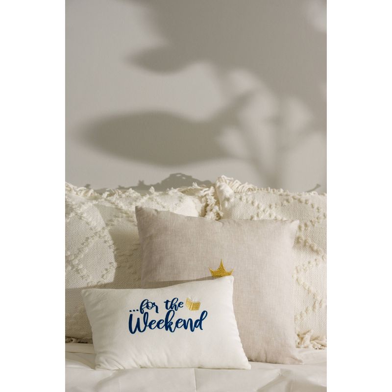 Disney Princess X POPSUGAR Belle Booked for the Weekend Decor Pillow