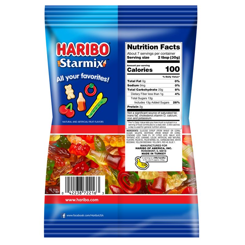 HARIBO Starmix Gummi Candy - 8oz