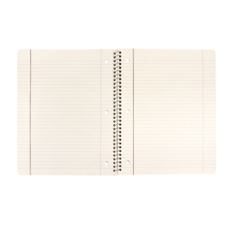 Spiral Notebook 1 Subject Wide Ruled Rainbows Stripe with Stars - greenroom