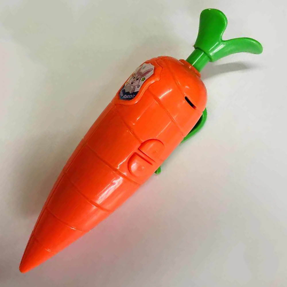 Carrot Recorder Recording Pen Funny Ballpoint Pen with Plastic Clip Recording Toy Gifts for Boys and Girls