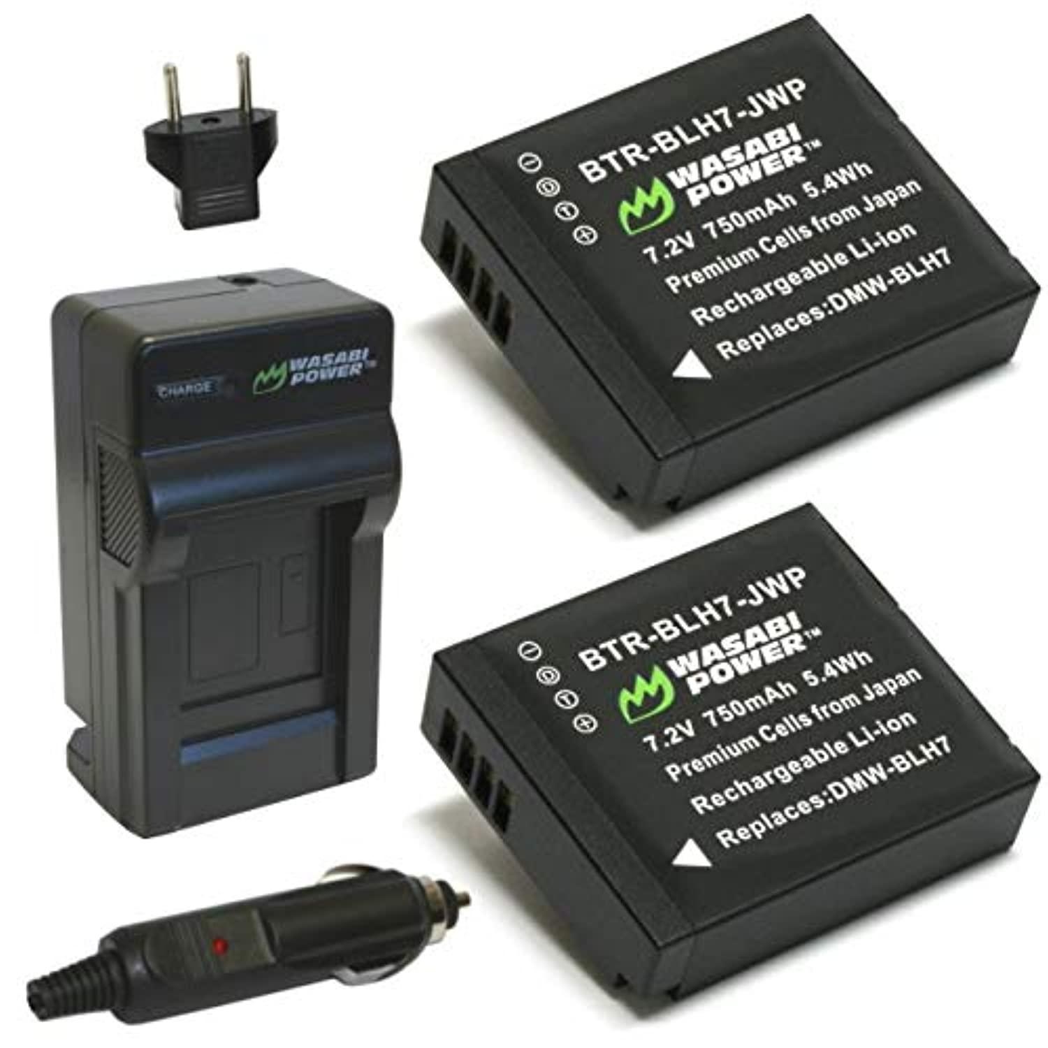 Wasabi charger for Panasonic BLH7 battery