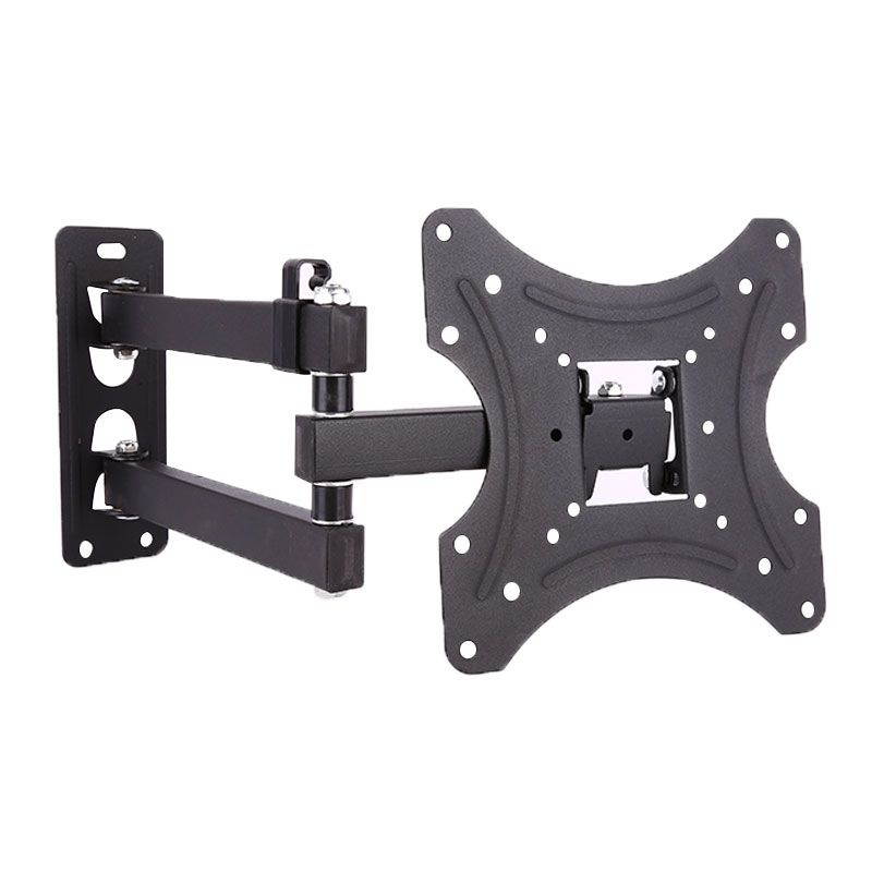14-42inch Stand Rack Strong Bearing Iron Easy Install Wall Mount Support Hanging Adjustable Angle Universal Durable TV Bracket