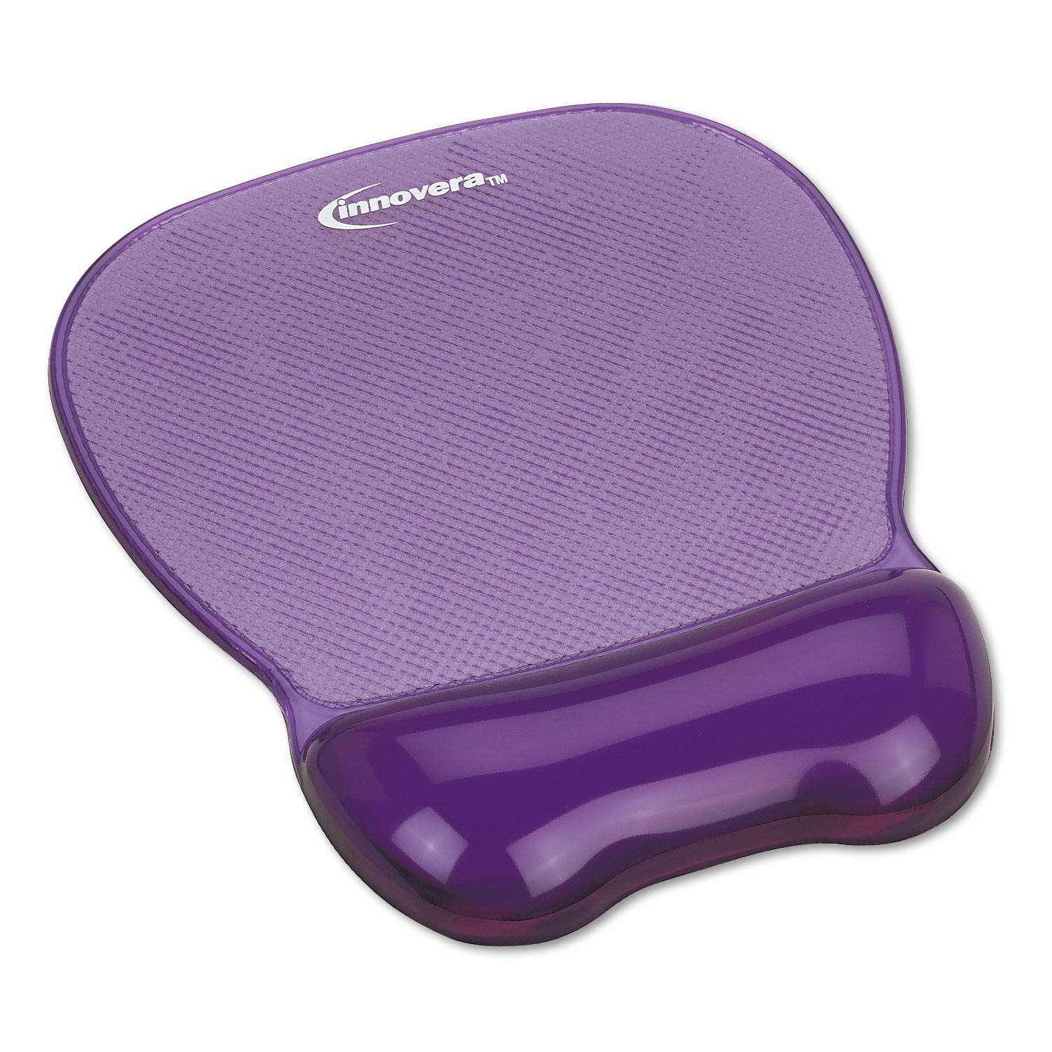 Innovera IVR51440 Purple Gel Mouse Pad and Wrist Rest