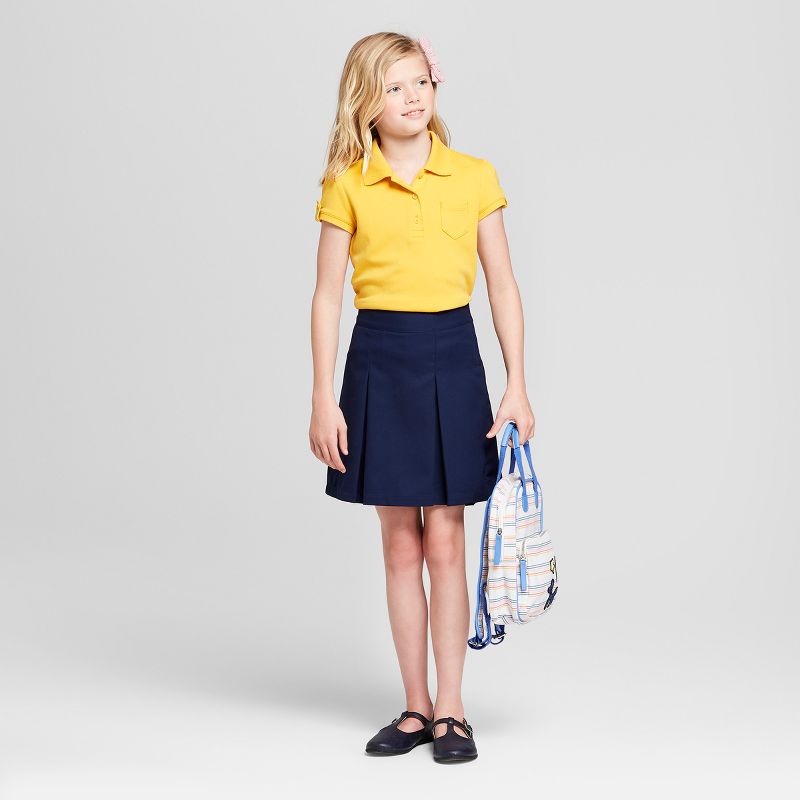 A Little Fable Kids Multicolor Solid Skirt