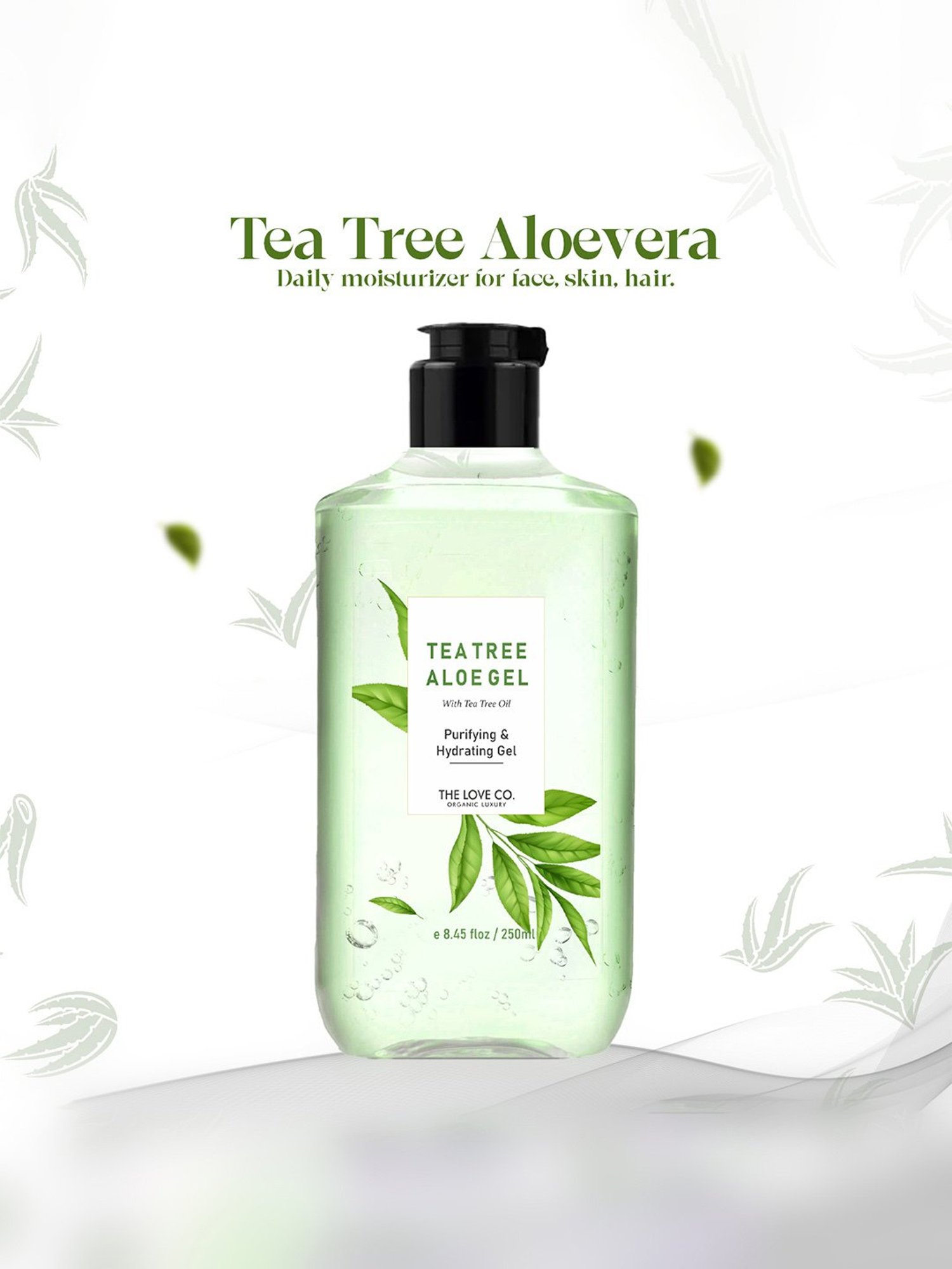 The Love Co. Tea Tree Aloe Vera Gel - 250 ml