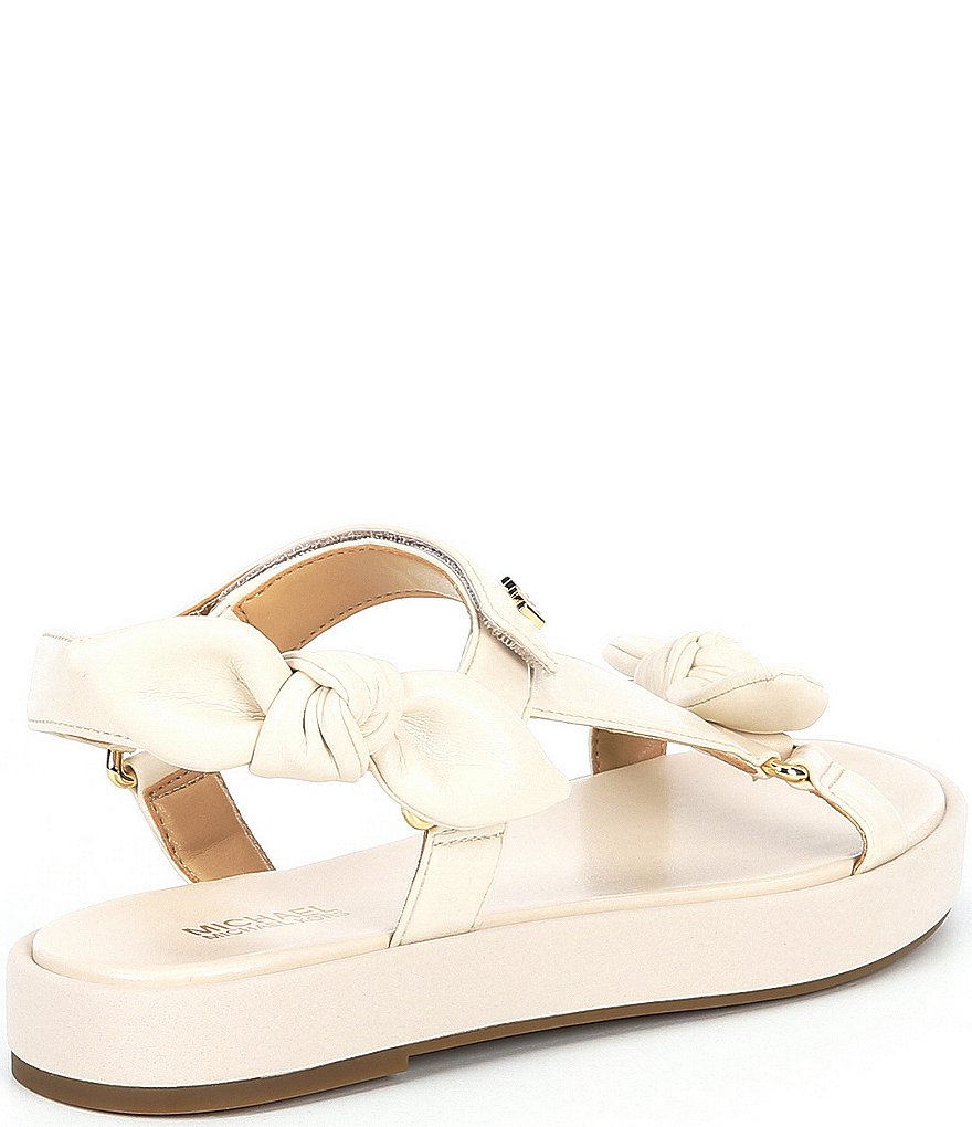 MICHAEL Michael Kors Phoebe Flatform Bow Detail Sandals