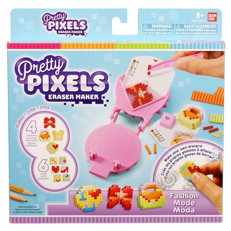 Pretty Pixels Eraser Maker Fashion Pack DIY Art Kit