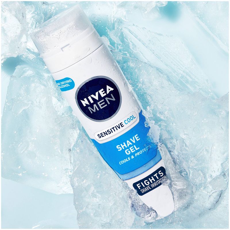 NIVEA Men Aerosol Can Sensitive Cool Shaving Gel - 7oz