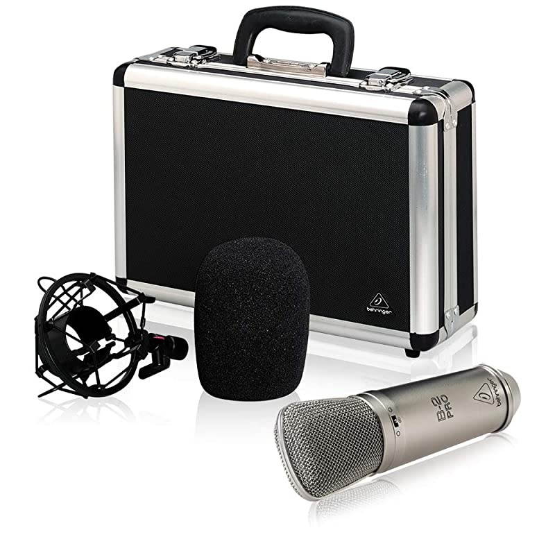 B-2 PRO Professional Gold-Sputtered Large Dual-Diaphragm Studio Condenser Microphone