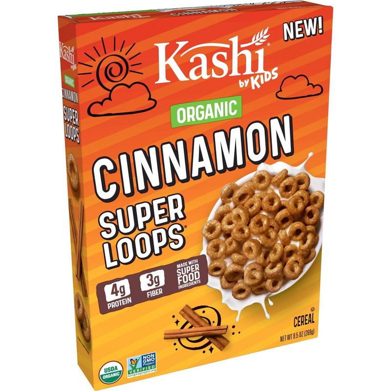 Kashi by Kids Loops Cinnamon Cereal - 9.5oz