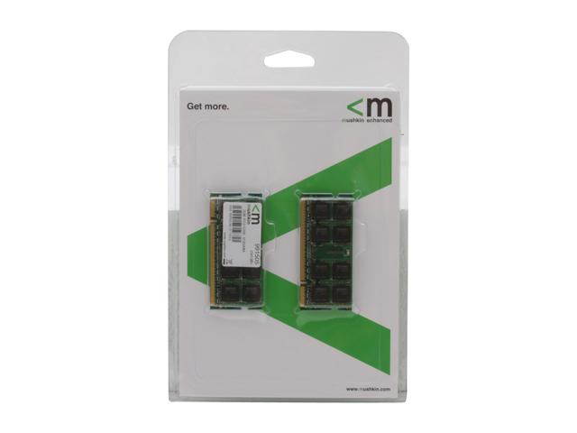 Mushkin Enhanced 2GB (2 x 1GB) Essentials DDR2 PC2-5300 667MHz 200-Pin Dual Channel Kit Laptop Memory Model 991505