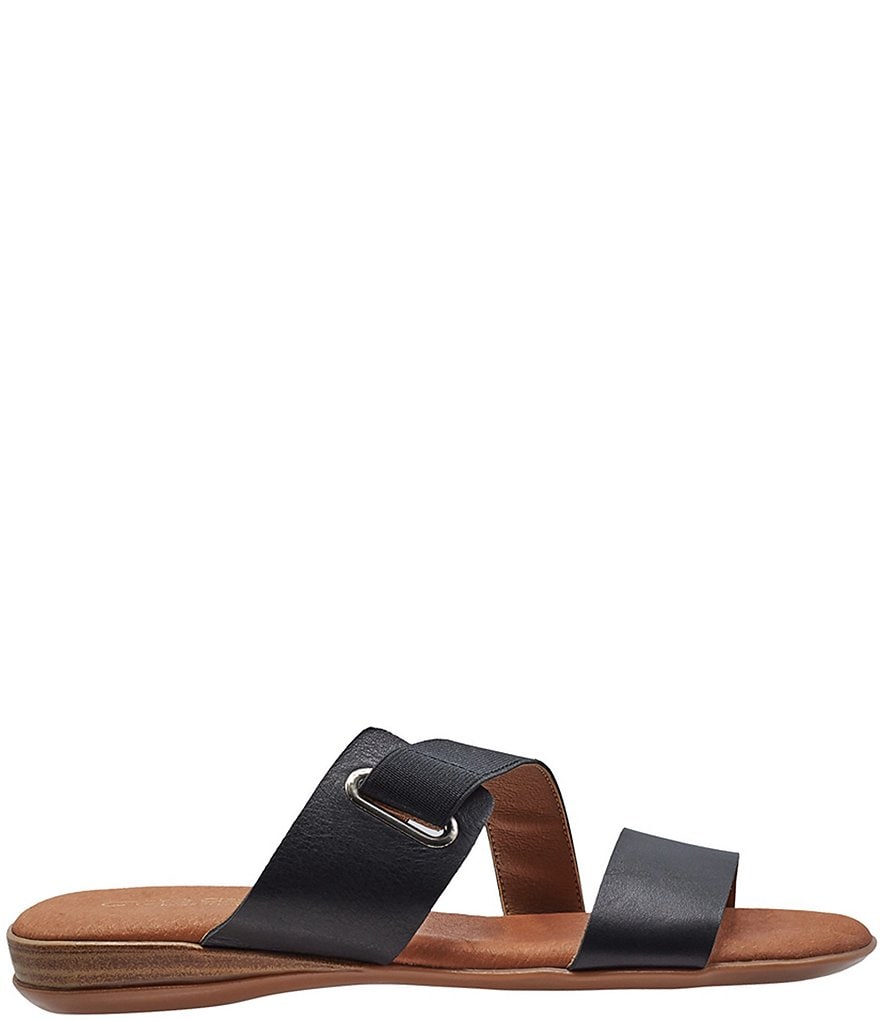 Andre Assous Alima Featherweights&trade; Leather Elastic Slide Sandals