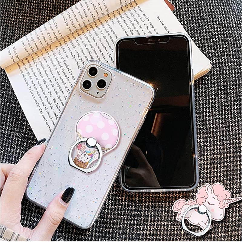 Ring Holder StandUnicorn Ring Stand Holder 360 Rotation Finger Ring Grip Stand for CellphonesSmartphones and Tablets